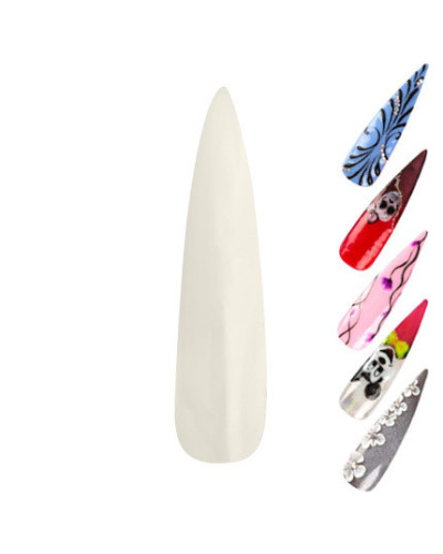 Tips Naturelles Longs Stiletto Peggy Sage x 50 x 50