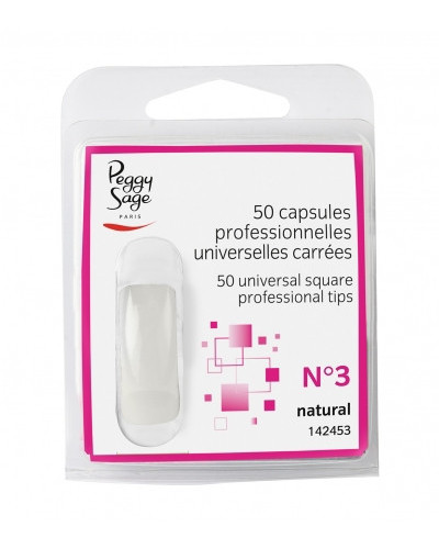 Capsules Universelles Carrées N°3 Peggy Sage x 50