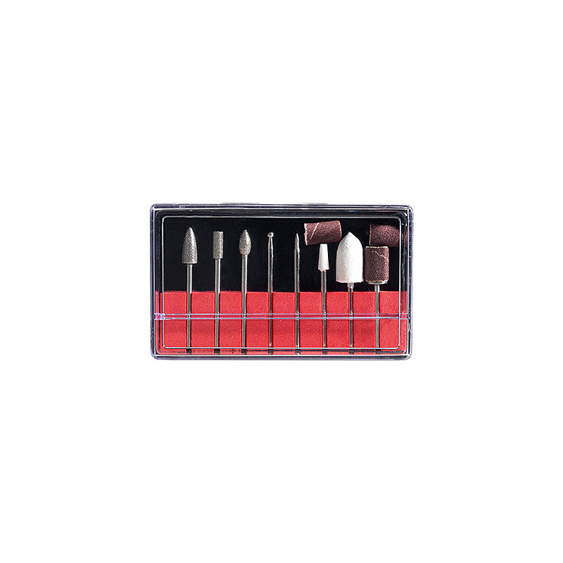 Embouts Professionnels pour Ponceuses Peggy Sage x 8 Embouts Professionnels pour Ponceuses Peggy Sage x 8