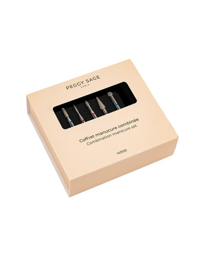 Coffret de 5 Embouts de Manucure Combinée Peggy Sage