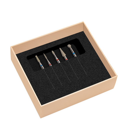 Coffret de 5 Embouts de Manucure Combinée Peggy Sage