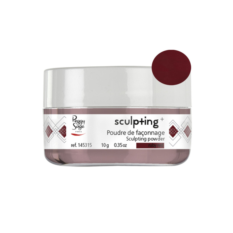 Poudre de Façonnage Sculpting+ Ruby Red Peggy Sage 10g Poudre de Façonnage Sculpting+ Ruby Red Peggy Sage 10g