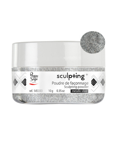Poudre de Façonnage Sculpting+ Metallic Silver Peggy Sage 10g