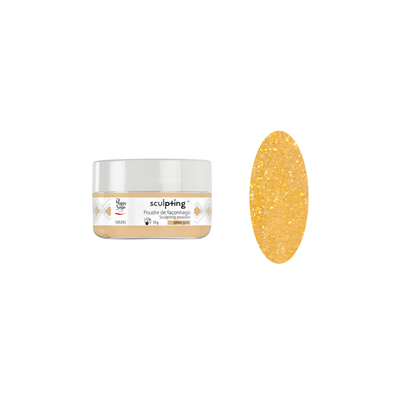 Poudre de Façonnage Sculpting+ Glitter Gold Peggy Sage 10g Poudre de Façonnage Sculpting+ Glitter Gold Peggy Sage 10g