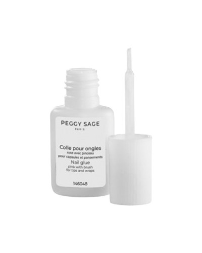 Colle Ongles Rose avec Pinceau Peggy Sage 6g