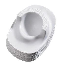 Coupelles Blanches Ovales Peggy Sage x 20