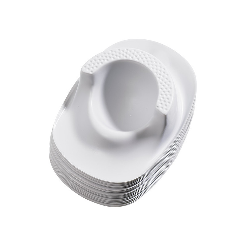 Coupelles Blanches Ovales Peggy Sage x 20