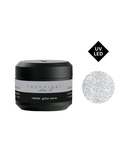 Gel de Couleur pour Ongles Uv&LED Glitter Storm Peggy Sage 5g