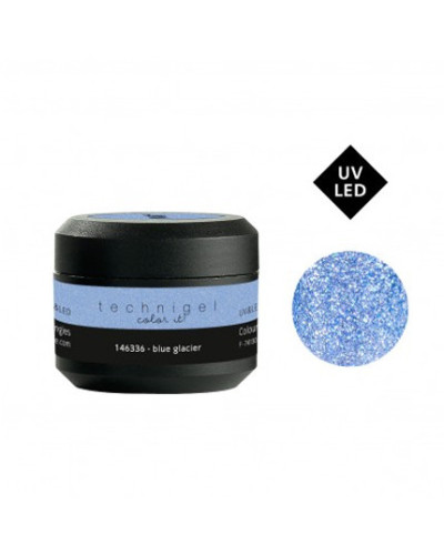 Gel de Couleur pour Ongles Uv&LED Blue Glacier Peggy Sage 5g
