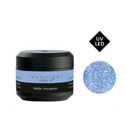 Gel de Couleur pour Ongles Uv&LED Blue Glacier Peggy Sage 5g