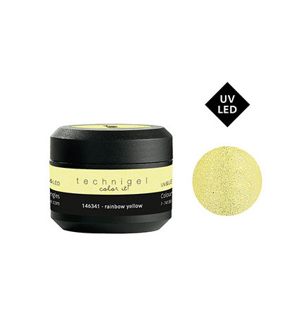 Gel de Couleur pour Ongles Uv&LED Rainbow Yellow Peggy Sage 5g
