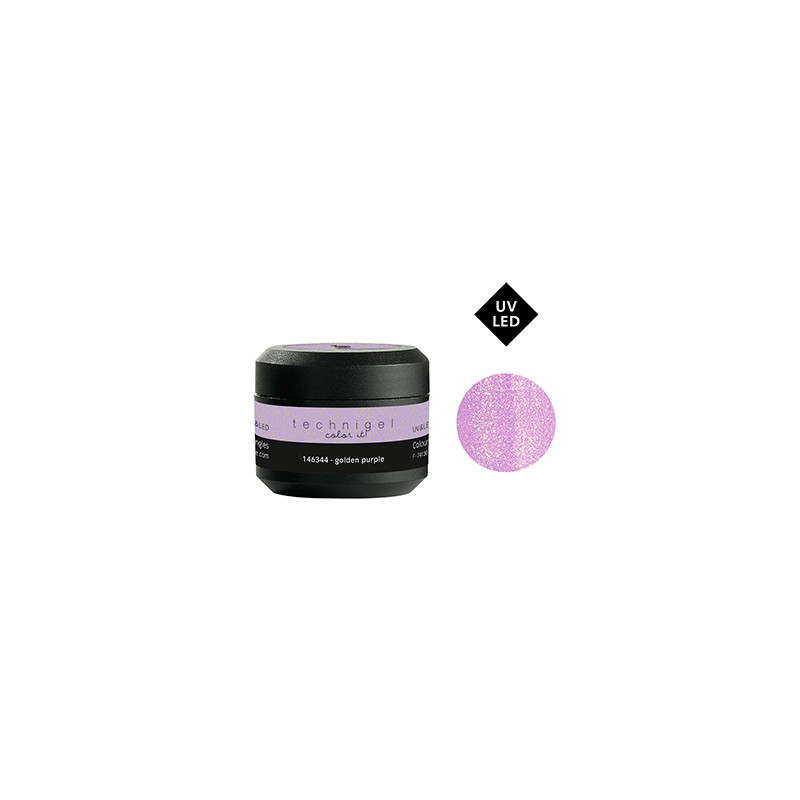 Gel de Couleur pour Ongles Uv&LED Golden Purple Peggy Sage 5g