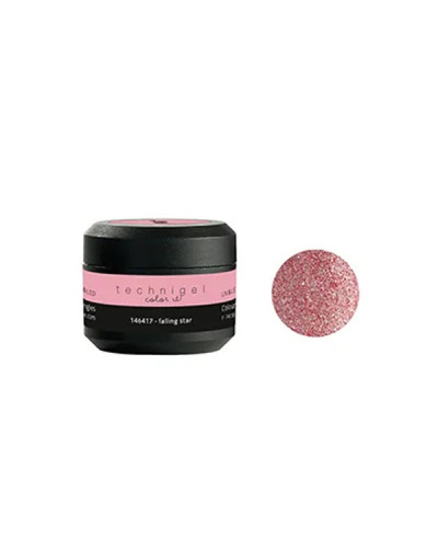 Gel de Couleur pour Ongles Uv&LED Pailleté Falling Star Peggy Sage 5g