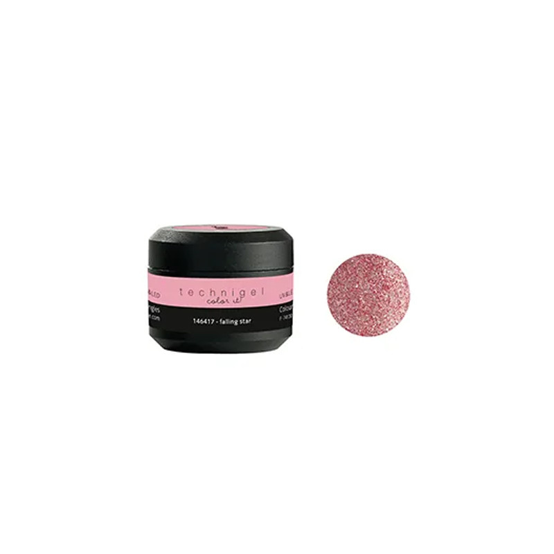 Gel de Couleur pour Ongles Uv&LED Pailleté Falling Star Peggy Sage 5g