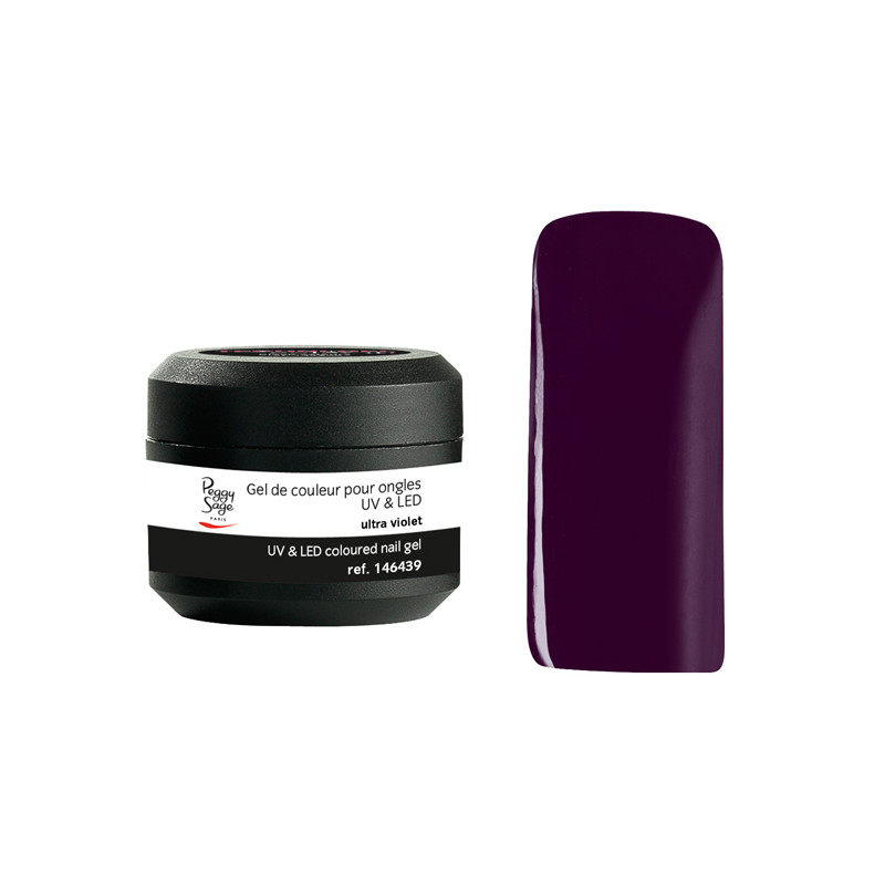 Gel de Couleur pour Ongles Uv&LED Color It Ultra Violet Peggy Sage 5g