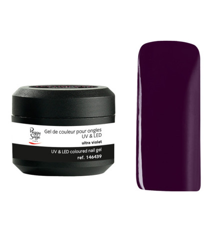 Gel de Couleur pour Ongles Uv&LED Color It Ultra Violet Peggy Sage 5g