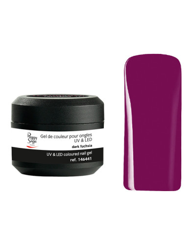 Gel de Couleur pour Ongles Uv&LED Color It Dark Fuchsia Peggy Sage 5g