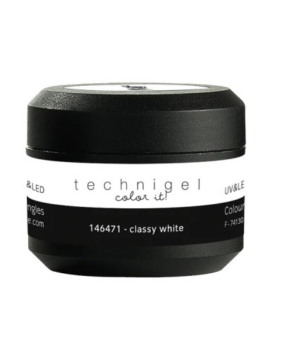 Gel de Couleur pour Ongles Uv&LED Classy White Peggy Sage 5g