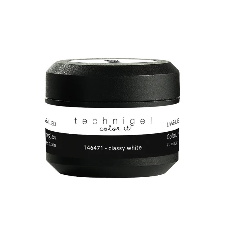 Gel de Couleur pour Ongles Uv&LED Classy White Peggy Sage 5g Gel de Couleur pour Ongles Uv&LED Classy White Peggy Sage 5g