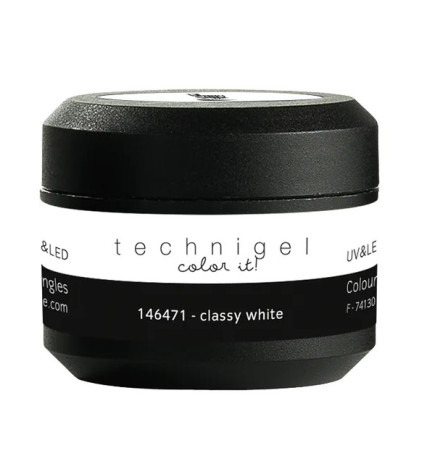 Gel de Couleur pour Ongles Uv&LED Classy White Peggy Sage 5g