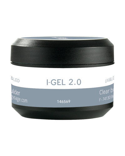 Gel de Construction Transparent Uv&LED I-Gel 2.0 Peggy Sage 50g