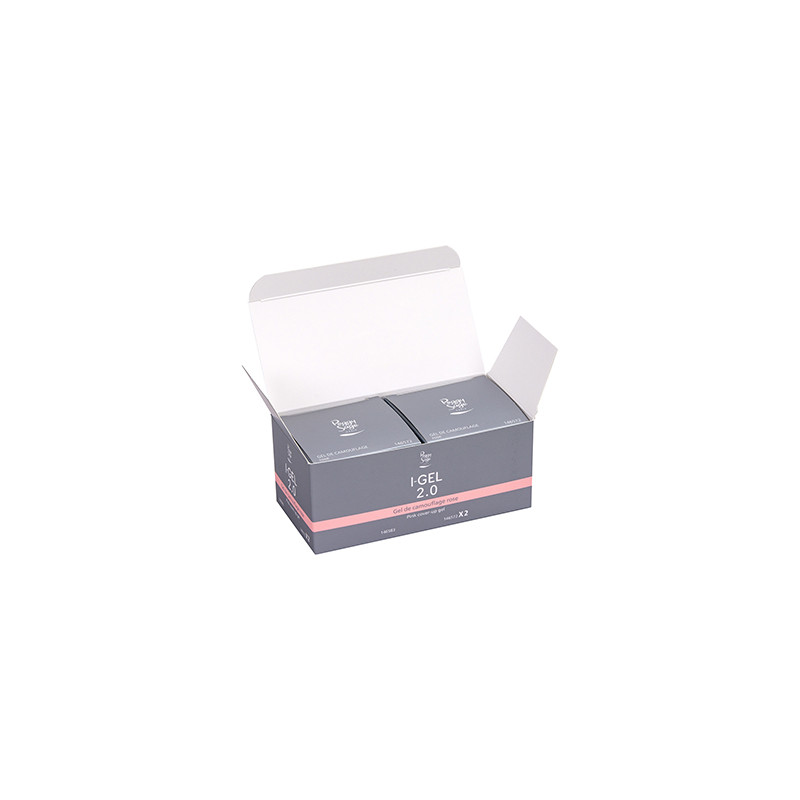 Gels de Camouflage Rose Uv&LED I-Gel 2.0 Réf.146572 Peggy Sage 2 x 50g