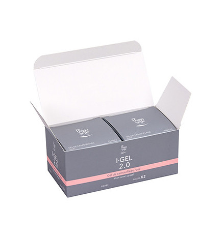 Gels de Camouflage Rose Uv&LED I-Gel 2.0 Réf.146572 Peggy Sage 2 x 50g
