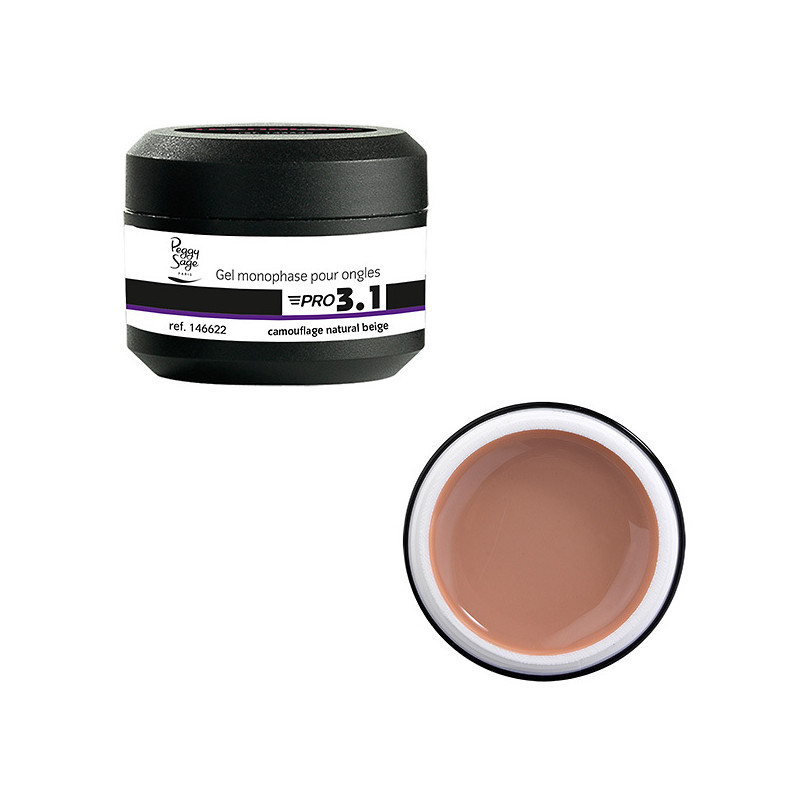 Pro 3.1 Gel Monophase Camouflage Natural Beige Peggy Sage 15g