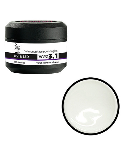 Pro 3.1 Gel French Manucure Blanc Peggy Sage 15g