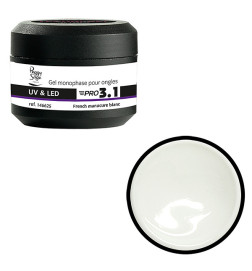 Pro 3.1 Gel French Manucure Blanc Peggy Sage 15g
