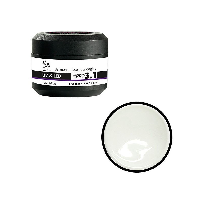 Pro 3.1 Gel French Manucure Blanc Peggy Sage 15g