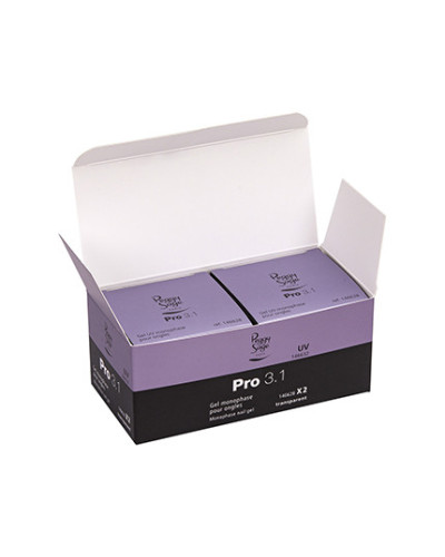 Eco Pack Gels PRO 3.1 transparent Réf.146628 Peggy Sage 2 x 50 g