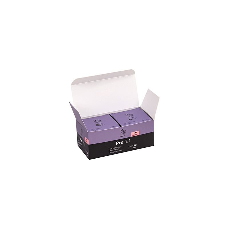 Eco Pack Gels PRO 3.1 Rose Réf.146629 Peggy Sage 2 x 50 g