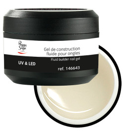 Technigel Gel de Construction Uv&LED Fluide Transparent Peggy Sage 50g