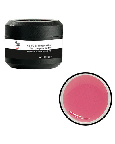 Technigel Gel de Construction Uv&LED Dur Transparent Rose Peggy Sage 15g