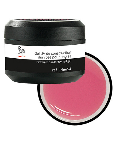 Technigel Gel de Construction Uv&LED Médium Transparent Rose Peggy Sage 50g