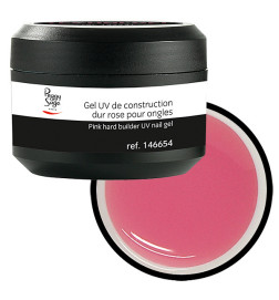 Technigel Gel de Construction Uv&LED Médium Transparent Rose Peggy Sage 50g