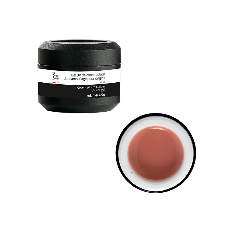 Technigel Gel de Construction Uv&LED Dur Camouflage Rose Peggy Sage 15g Technigel Gel de Construction Uv&LED Dur Camouflage Rose Peggy Sage 15g