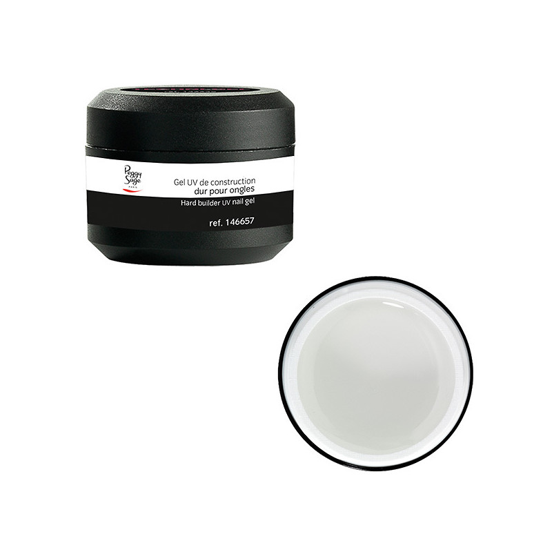 Technigel Gel de Construction Uv&LED Dur Transparent Peggy Sage 15g