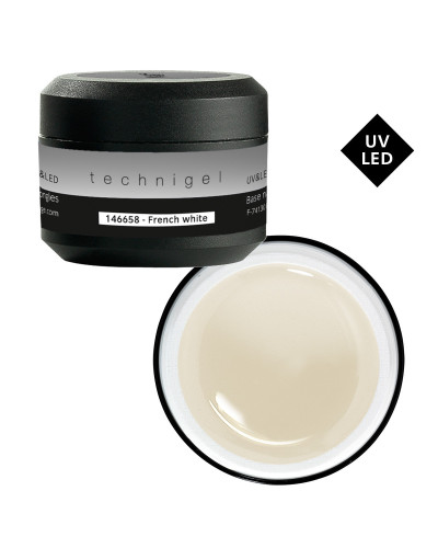 Technigel Gel de Construction Uv&LED Dur Blanc Peggy Sage 15g