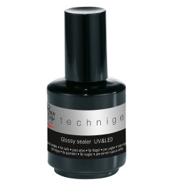 Technigel Glossy Sealer Uv&LED Gel Technique de Finition Ultra Brillant Peggy Sage 15ml
