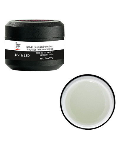Technigel Gel de contruction Uv&LED Fibre Dur Transparent Abricot Peggy Sage 15g
