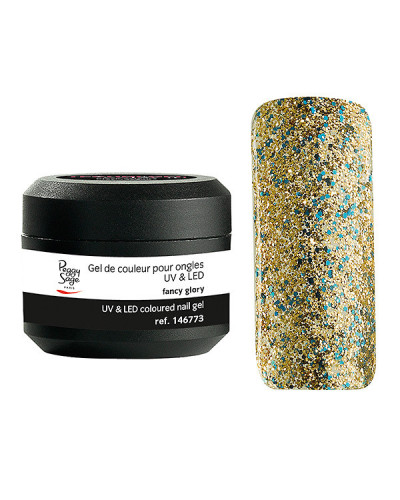 Gel de Couleur pour Ongles Uv&LED Color It Fancy Glory Peggy Sage 5g