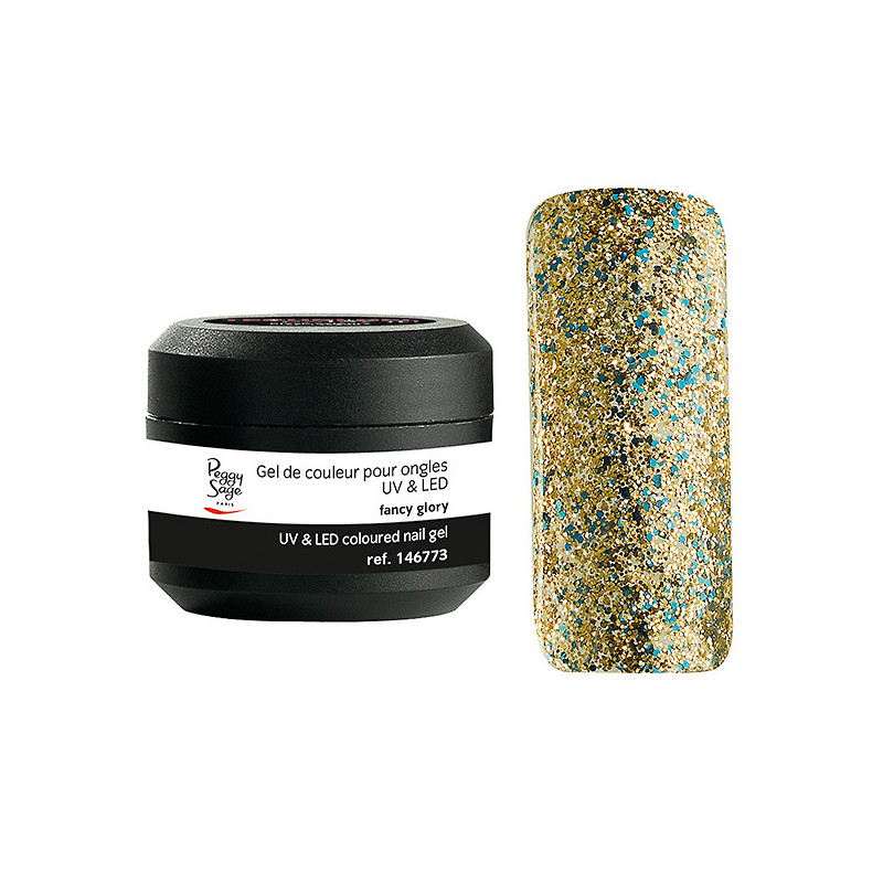 Gel de Couleur pour Ongles Uv&LED Color It Fancy Glory Peggy Sage 5g