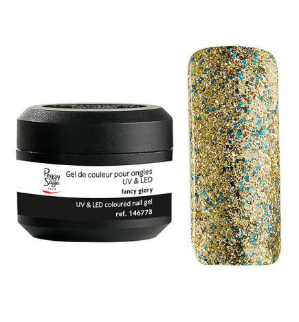 Gel de Couleur pour Ongles Uv&LED Color It Fancy Glory Peggy Sage 5g
