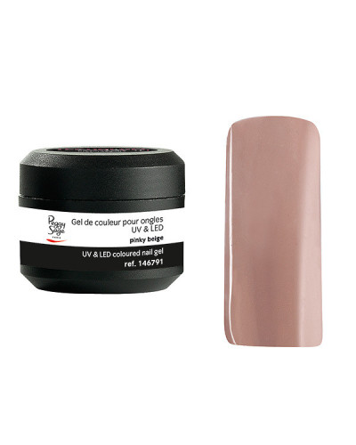 Gel de Couleur pour Ongles Uv&LED Color It Pinky Beige Peggy Sage 5g