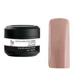 Gel de Couleur pour Ongles Uv&LED Color It Pinky Beige Peggy Sage 5g