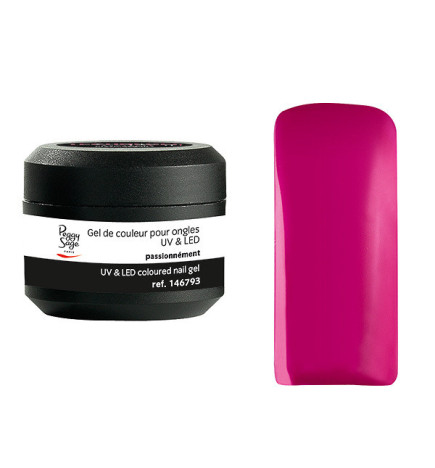 Gel de Couleur pour Ongles Uv&LED Color It Passionnement Peggy Sage 5g