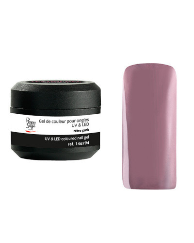 Gel de Couleur pour Ongles Uv&LED Color It Retro Pink Peggy Sage 5g