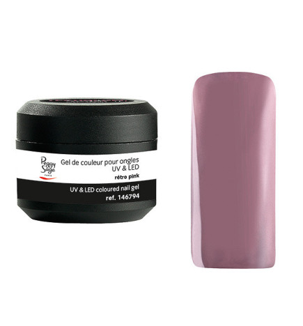 Gel de Couleur pour Ongles Uv&LED Color It Retro Pink Peggy Sage 5g